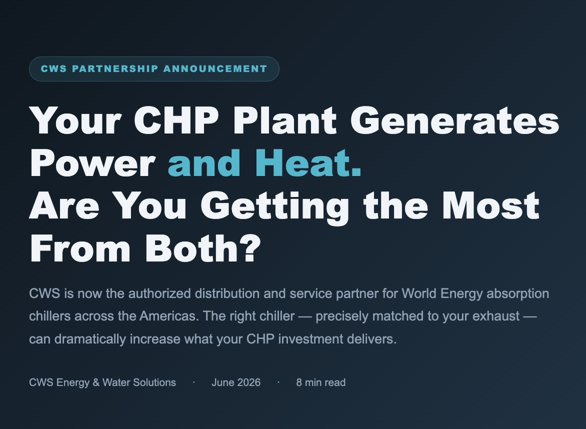 More Cooling for your CHP application